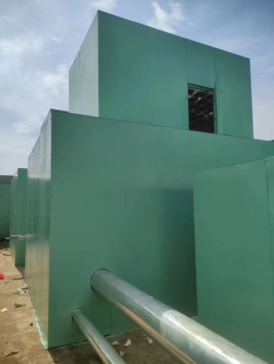 冷卻塔隔聲罩 冷卻塔隔聲罩