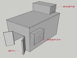 廠界風(fēng)機(jī)電機(jī)噪聲治理方案