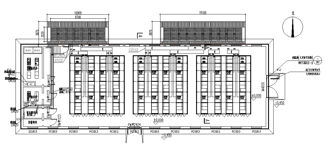 4號倉庫室外機(jī)34臺